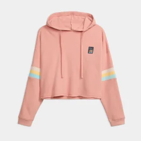 Women’s Baja Salt Oversized Crop Hoodie