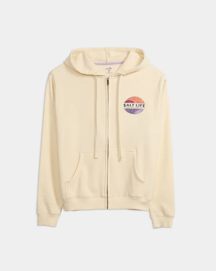 Women's Saltsation Ocean Washed Fleece Hoodie