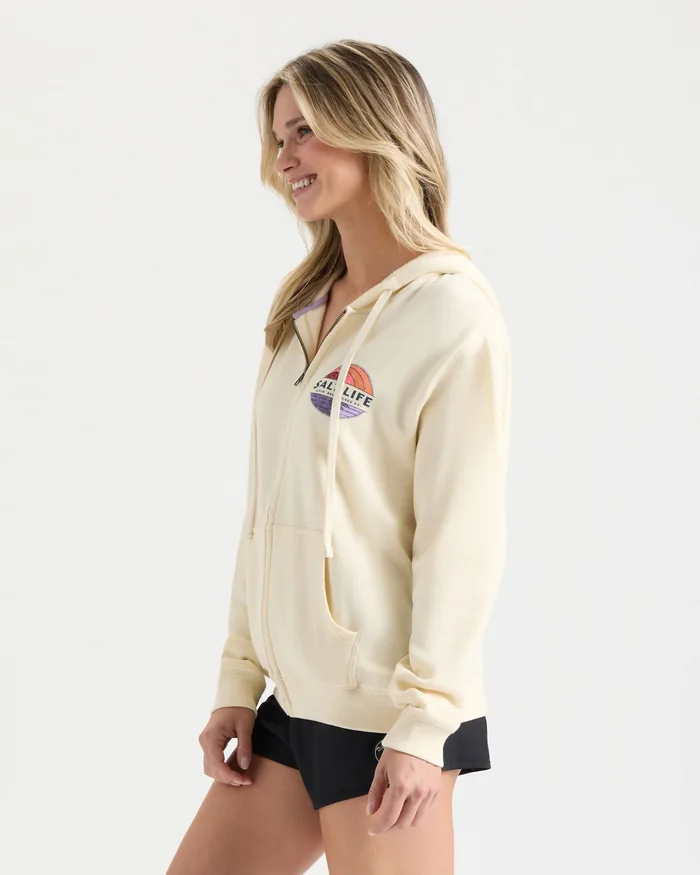 Women's Saltsation Ocean Washed Fleece Hoodie - Image 3