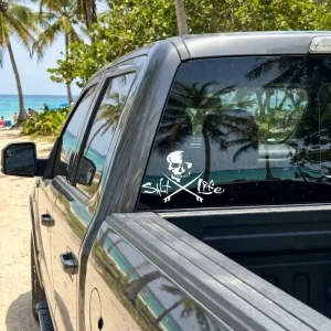 Alternative view of Skull & Boards Decal