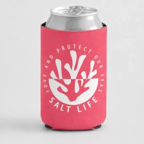 Coral Love Can Holder