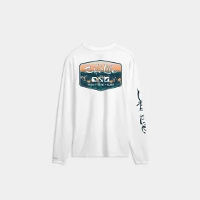 Youth Liquid Depth Badge Long Sleeve SLX Performance Tee