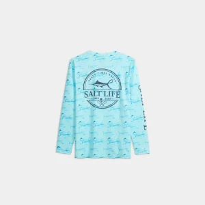 Alternative view of Youth Dragnet Long Sleeve SLX Performance Tee