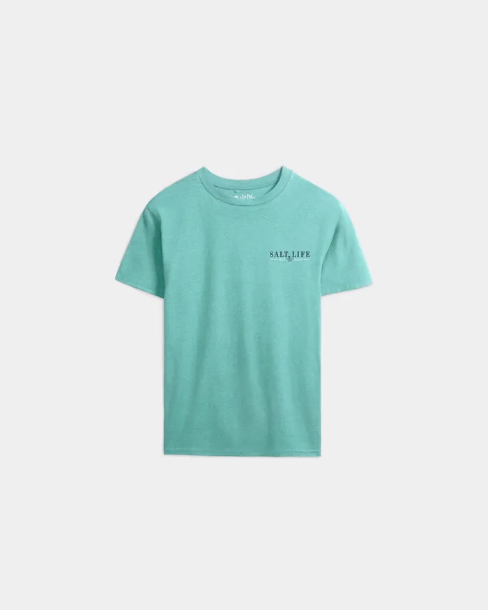 Youth Yellow Fin Catch 30’s Tee - Image 2
