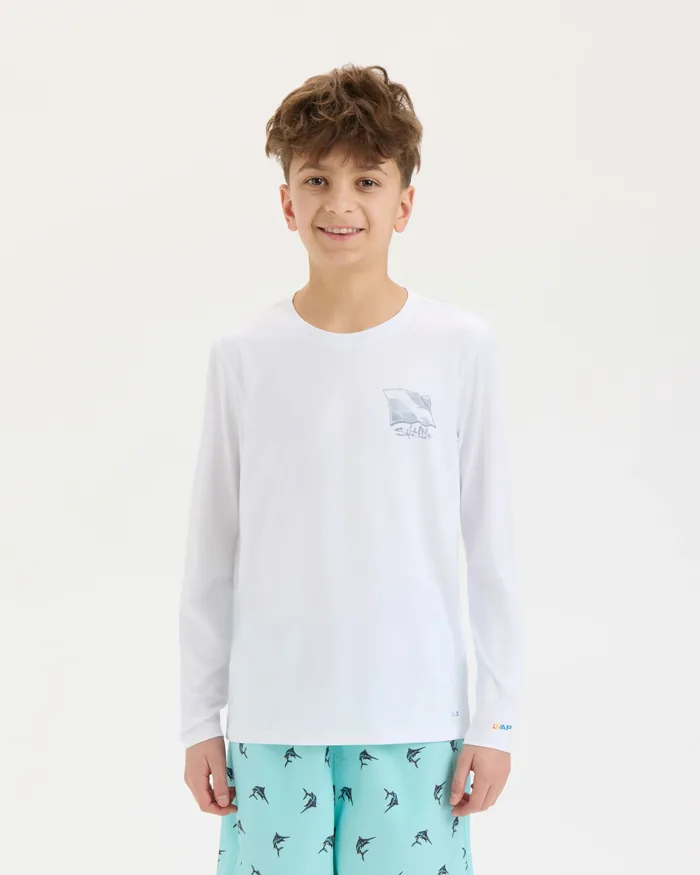 Youth Underwater SLX Performance Long Sleeve Tee - Image 2
