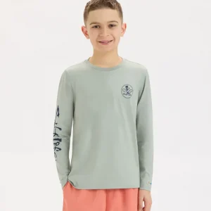 Alternative view of Youth Skull and Hooks SLX Performance Long Sleeve Tee