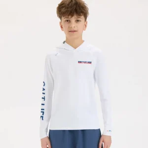 Alternative view of Youth Tuna Tournament Hooded SLX Performance Hoodie