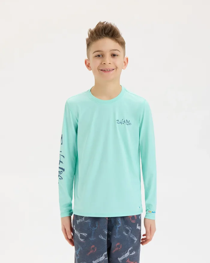 Youth Secret Spot SLX Performance Long Sleeve Tee - Image 2