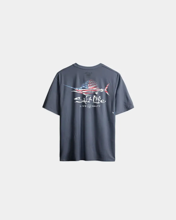 Youth Sailfish N' Bones SLX Performance Short Sleeve Tee
